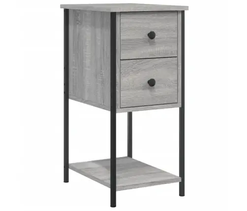 Öökapid 2 Tk, Hall Sonoma Tamm, 32 X 42 X 70 cm Tehispuit