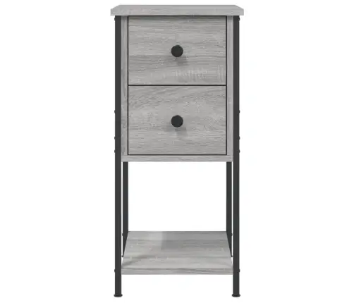 Öökapid 2 Tk, Hall Sonoma Tamm, 32 X 42 X 70 cm Tehispuit