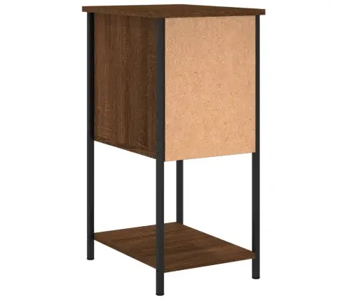 Naktsskapīši, 2 Gb., 32X42X70Cm, Inženierijas Koks, Brūna Ozola Vidaxl