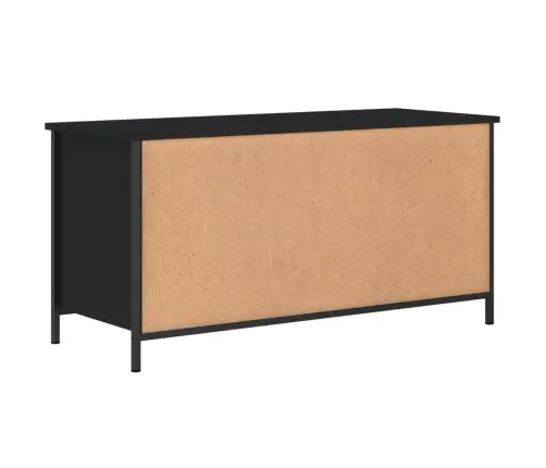 Tv Skapītis, Melns, 100X40X50 Cm, Inženierijas Koks Vidaxl