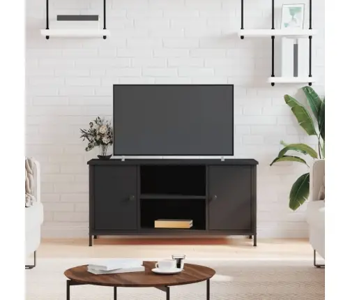 Tv Skapītis, Melns, 100X40X50 Cm, Inženierijas Koks Vidaxl
