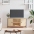 Tv Skapītis, Ozolkoka Krāsa, 100X40X50 Cm, Inženierijas Koks Vidaxl