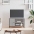 Tv Skapītis, Pelēka Ozolkoka, 80X40X50 Cm, Inženierijas Koks Vidaxl