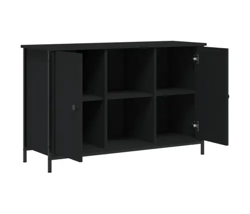 Tv Skapītis, Melns, 100X35X65 Cm, Inženierijas Koks Vidaxl