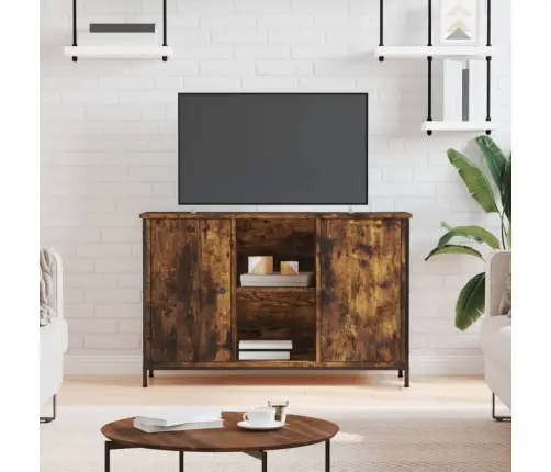 Telerikapp, Suitsutatud Tamm, 100 X 35 X 65 cm Tehispuit