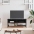 Tv Plaukts, 100X35X45 Cm, Inženierijas Koks, Melns Vidaxl