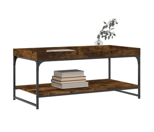 Kafijas Galdiņš, 100X49X45 Cm, Inženierijas Koks, Ozolkoka Vidaxl