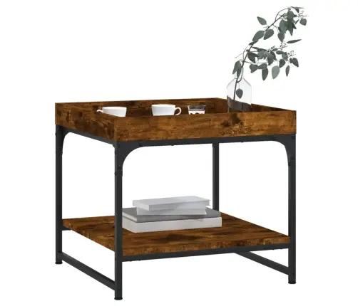 Kavos Staliukas, Dūminio Ąžuolo, 49,5X49,5X45cm Mediena