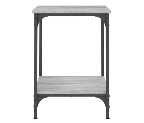 Kafijas Galdiņš, Pelēcīgs, 40X40X55 Cm, Inženierijas Koks Vidaxl