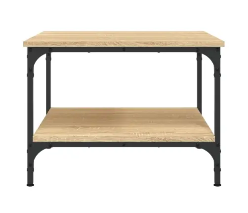 Kafijas Galdiņš, Ozola Krāsa, 55X55X40 Cm, Inženierijas Koks Vidaxl