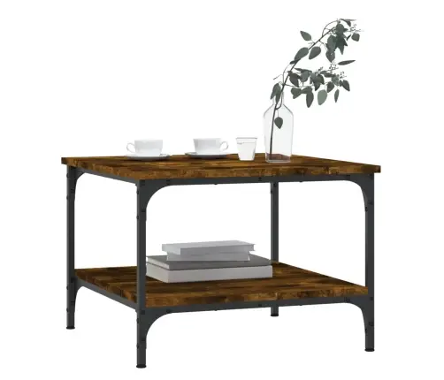 Kohvilaud, Suitsutatud Tamm, 55 X 55 X 40 cm Tehispuit