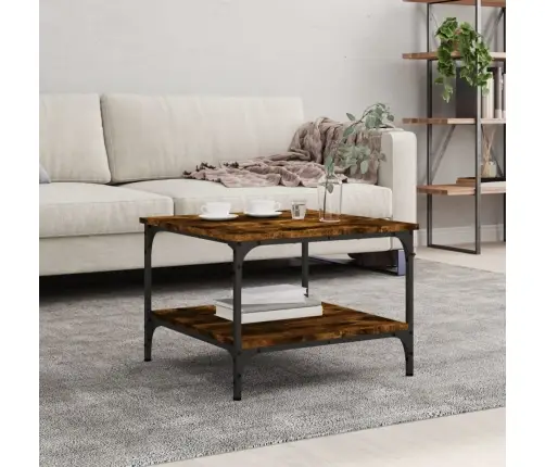 Kohvilaud, Suitsutatud Tamm, 55 X 55 X 40 cm Tehispuit