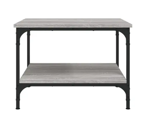 Kafijas Galdiņš, Pelēka Ozola, 55X55X40 Cm, Inženierijas Koks Vidaxl