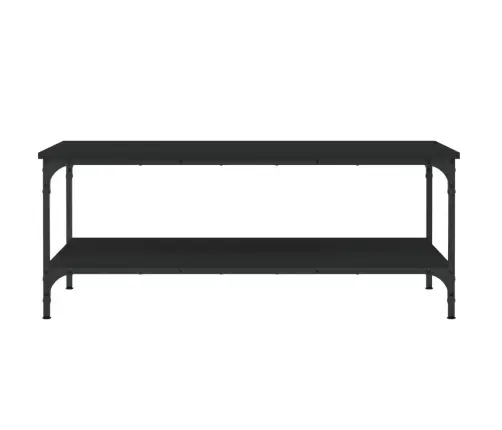 Kavos Staliukas, Juodos Spalvos, 100X55X40cm Apdirbta Mediena