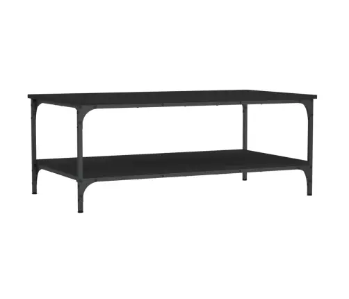 Kavos Staliukas, Juodos Spalvos, 100X55X40cm Apdirbta Mediena