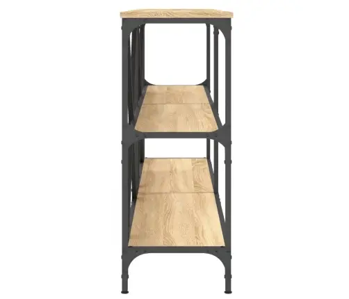 Konsoles Galdiņš, Ozola Krāsa, 160X30X75 Cm, Inženierijas Koks Vidaxl