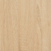 Konsoles Galdiņš, Ozola Krāsa, 160X30X75 Cm, Inženierijas Koks Vidaxl