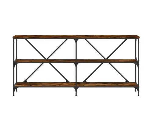 Konsoles Galdiņš, Ozola Krāsa, 160X30X75 Cm, Inženierijas Koks Vidaxl