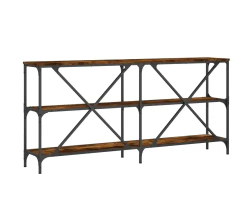 Konsoles Galdiņš, Ozola Krāsa, 160X30X75 Cm, Inženierijas Koks Vidaxl