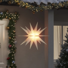 Kalėdiniai Šviestuvai Su Led, 3Vnt., Balti, 100cm Sulankstomi