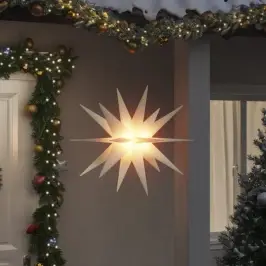 Jõulutuled Led-Valgustusega 3 Tk, Kokkupandav, Valge, 100 Cm