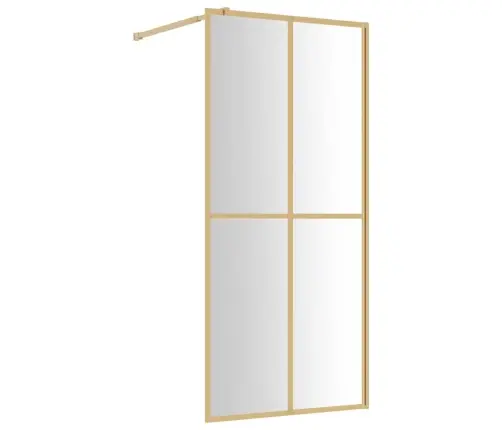 Dušinurga Sein, Läbipaistev Esg-Klaas, Kuldne, 100 X 195 Cm