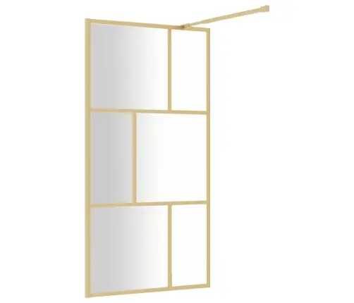 Dušinurga Sein, Läbipaistev Esg-Klaas, Kuldne, 100 X 195 Cm