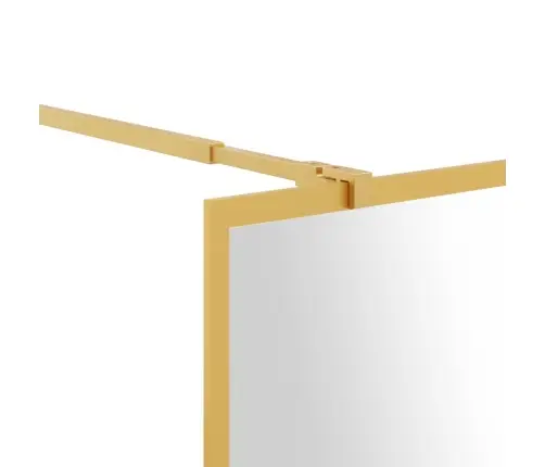 Dušinurga Sein, Läbipaistev Esg-Klaas, Kuldne, 100 X 195 Cm