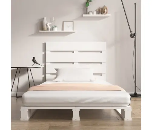 Lovos Rėmas, Baltas, 90X190cm Pušies Masyvas, Vienvietis