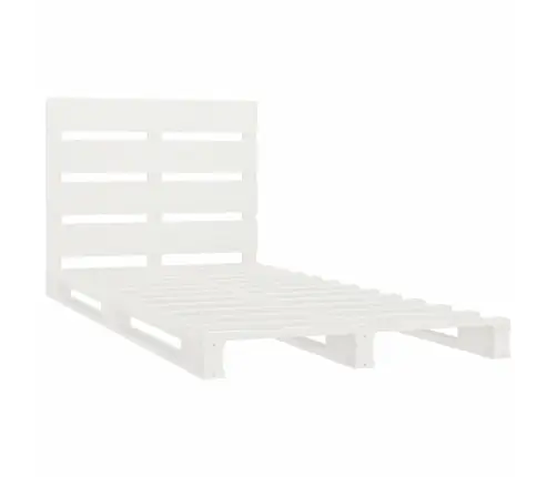 Lovos Rėmas, Baltas, 90X190cm Pušies Masyvas, Vienvietis
