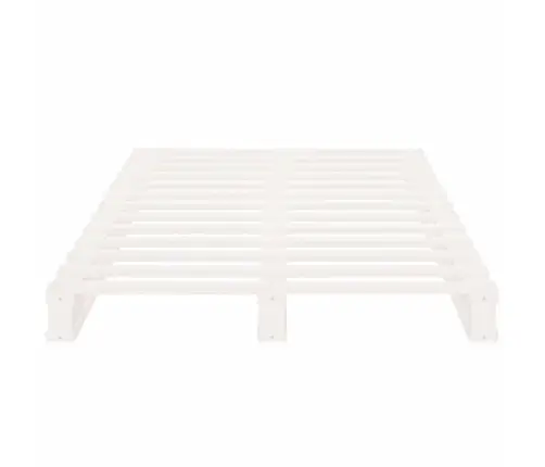 Lovos Rėmas, Baltas, 90X190cm Pušies Masyvas, Vienvietis
