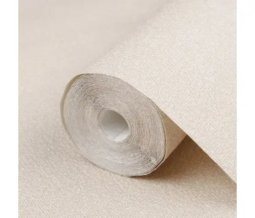 Tapete, 3D, Vienkrāsaina, Bēša, 10X0,53 M, Neausta Vidaxl