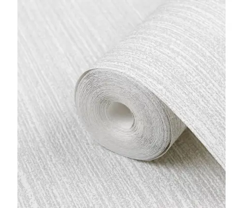 Tapete, 3D, Vienkrāsaina, Pelēka, 10X0,53 M, Neausta Vidaxl