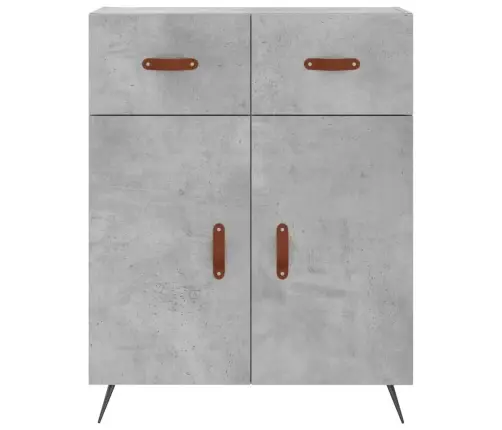 Kumode, Betona Pelēka, 69,5X34X90 Cm, Inženierijas Koks Vidaxl Kumode, Betona Pelēka, 69,5X34X90 Cm, Inženierijas Koks Vidaxl