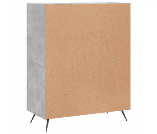 Kumode, Betona Pelēka, 69,5X34X90 Cm, Inženierijas Koks Vidaxl Kumode, Betona Pelēka, 69,5X34X90 Cm, Inženierijas Koks Vidaxl