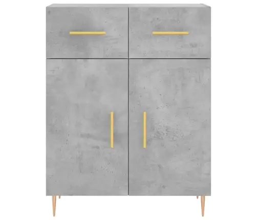 Kumode, Betona Pelēka, 69,5X34X90 Cm, Inženierijas Koks Vidaxl Kumode, Betona Pelēka, 69,5X34X90 Cm, Inženierijas Koks Vidaxl