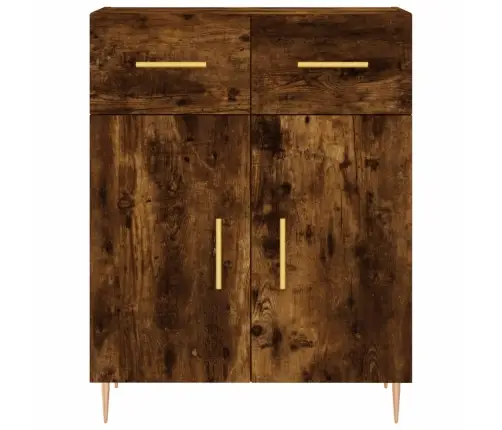 Kumode, Ozolkoka Krāsa, 69,5X34X90 Cm, Inženierijas Koks Vidaxl