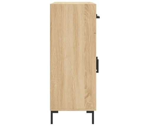 Kumode, Ozolkoka Krāsa, 69,5X34X90 Cm, Inženierijas Koks Vidaxl