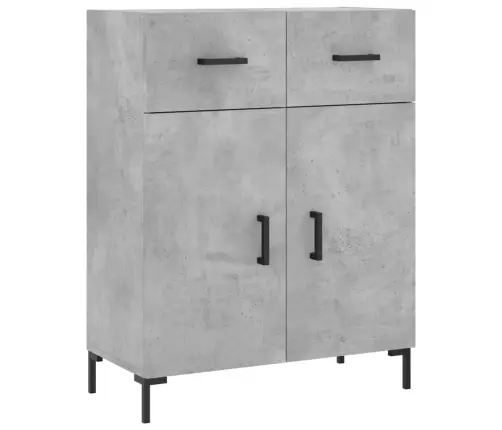 Kumode, Betona Pelēka, 69,5X34X90 Cm, Inženierijas Koks Vidaxl Kumode, Betona Pelēka, 69,5X34X90 Cm, Inženierijas Koks Vidaxl