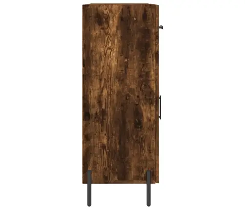 Šoninė Spintelė, Dūminio Ąžuolo, 69,5X34X90cm Apdirbta Mediena