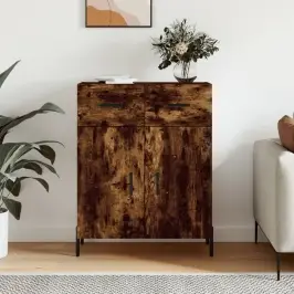 Kumode, Ozolkoka Krāsa, 69,5X34X90 Cm, Inženierijas Koks Vidaxl