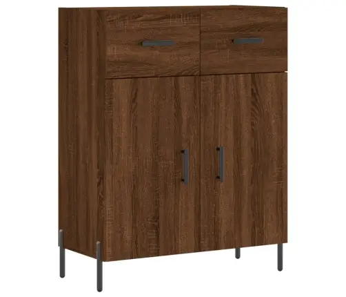 Šoninė Spintelė, Ruda Ąžuolo, 69,5X34X90cm Apdirbta Mediena