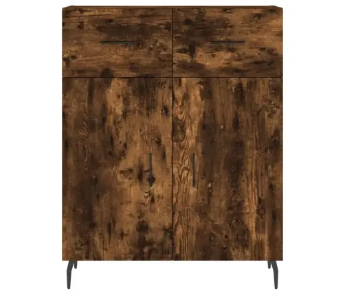 Šoninė Spintelė, Dūminio Ąžuolo, 69,5X34X90cm Apdirbta Mediena