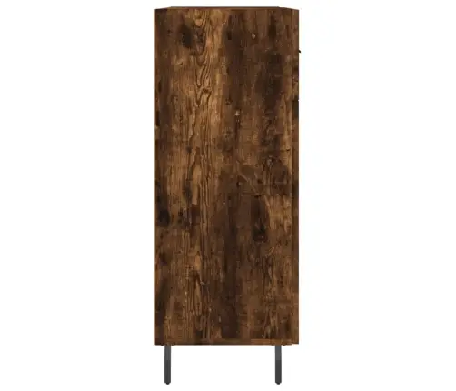 Šoninė Spintelė, Dūminio Ąžuolo, 69,5X34X90cm Apdirbta Mediena