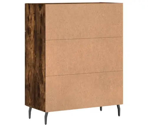 Šoninė Spintelė, Dūminio Ąžuolo, 69,5X34X90cm Apdirbta Mediena