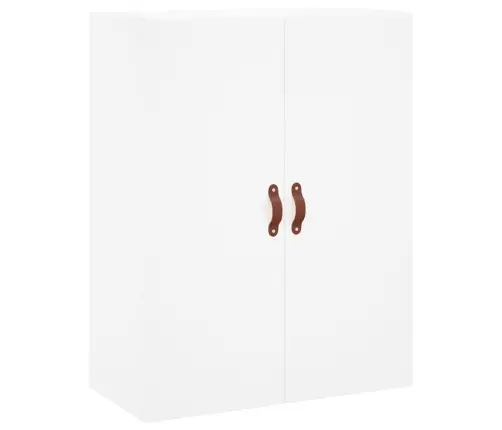 Prie Sienos Montuojama Spintelė, Baltos Spalvos, 69,5X34X90Cm