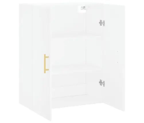 Prie Sienos Montuojama Spintelė, Baltos Spalvos, 69,5X34X90Cm