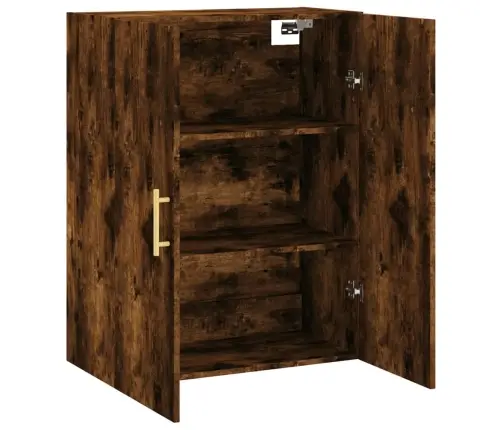 Sienas Skapītis, 69,5X34X90 Cm, Ozolkoka Krāsa Vidaxl