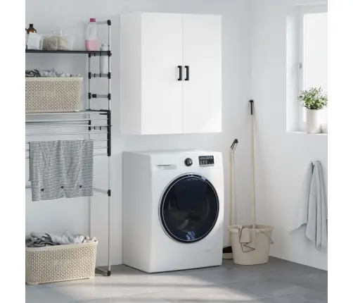 Sienas Skapītis, Balts, 69,5X34X90 Cm Vidaxl