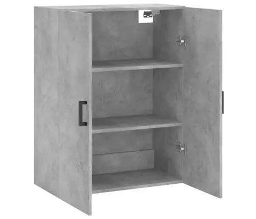 Sienas Skapītis, Betona Pelēks, 69,5X34X90 Cm Vidaxl